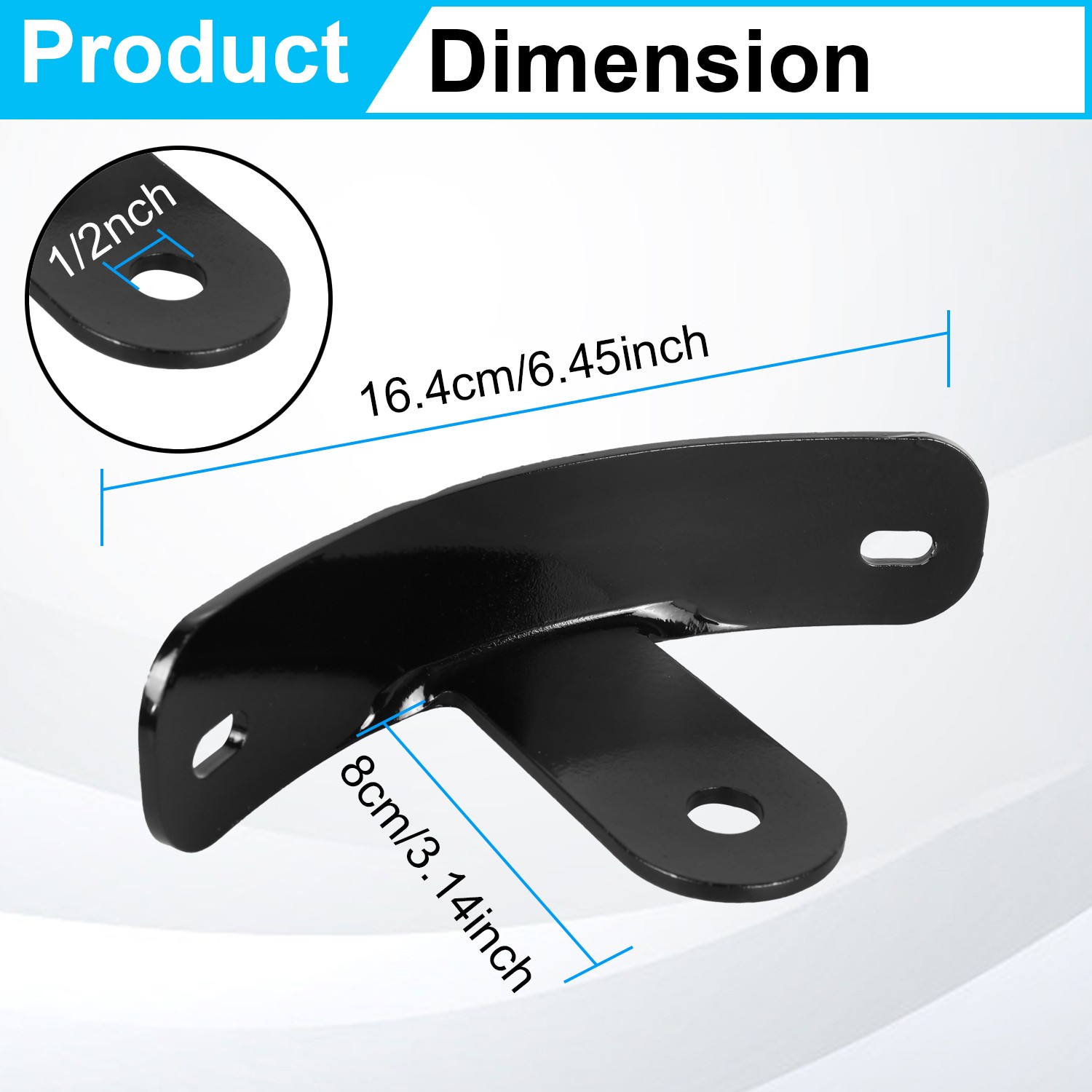 Curved License Plate Side Mount Bracket For Sportster 48 Iron 883 1200 1993-Up