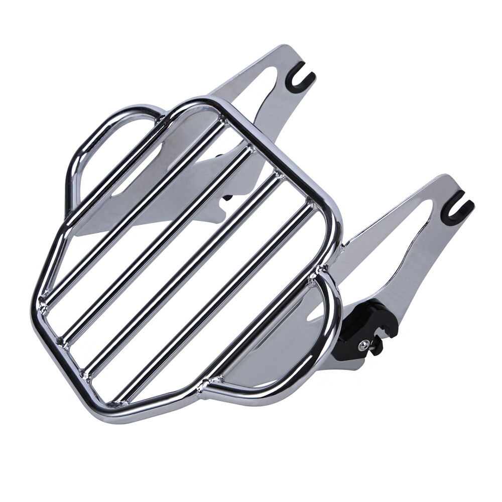 09-24 Detachable Two Up Luggage Rack For Harley Touring Street Glide Road Glide