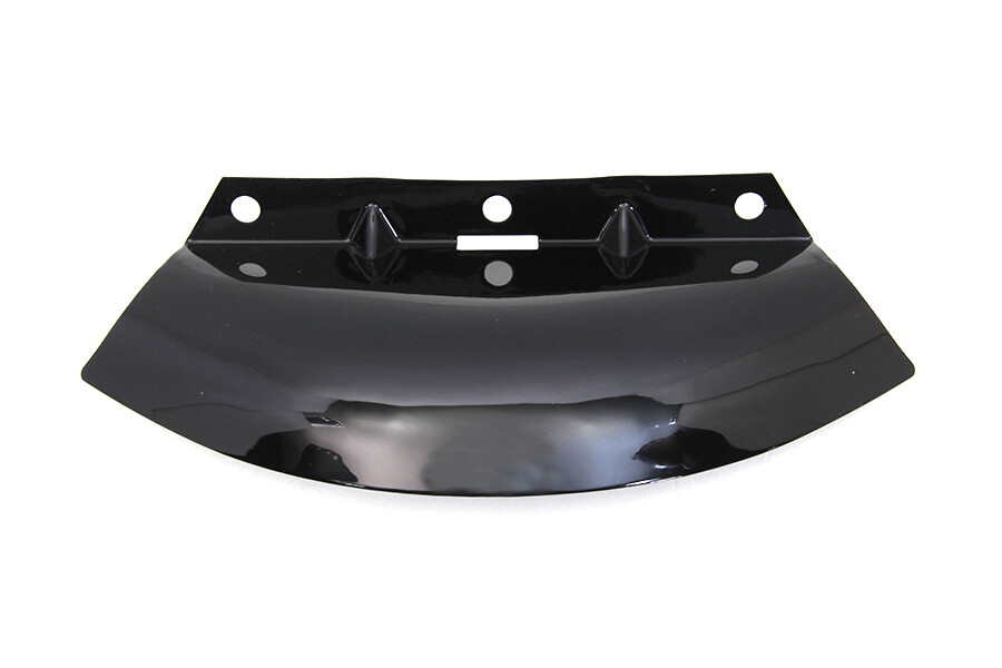 Black Lower Triple Tree Wind Deflector Front Fork Air Baffle For Harley Touring