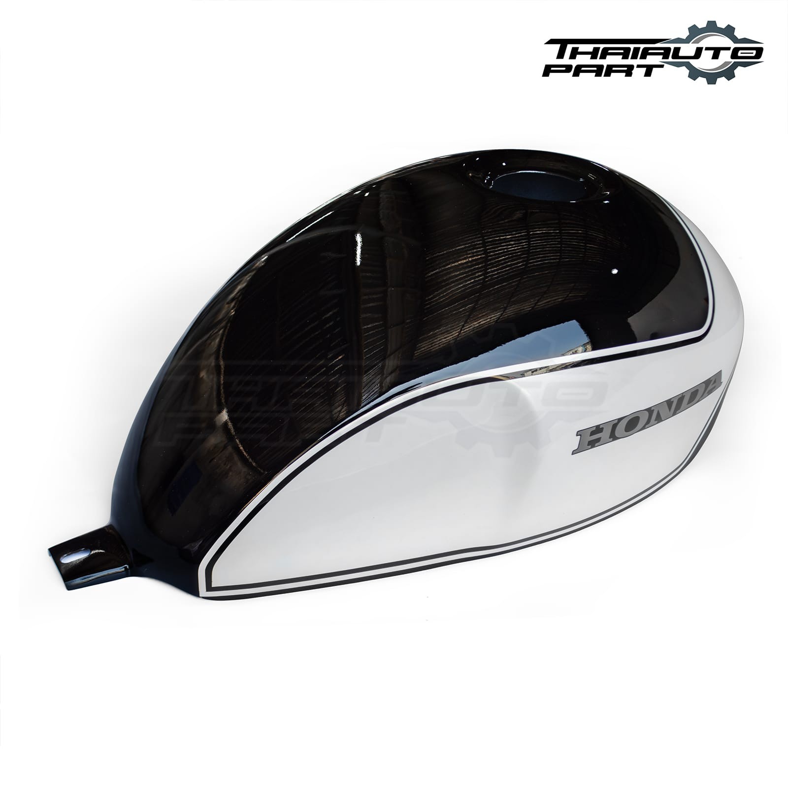 Cover Fuel Oil Tank White ABS For Honda SCL CL300 CL500 2023-2025