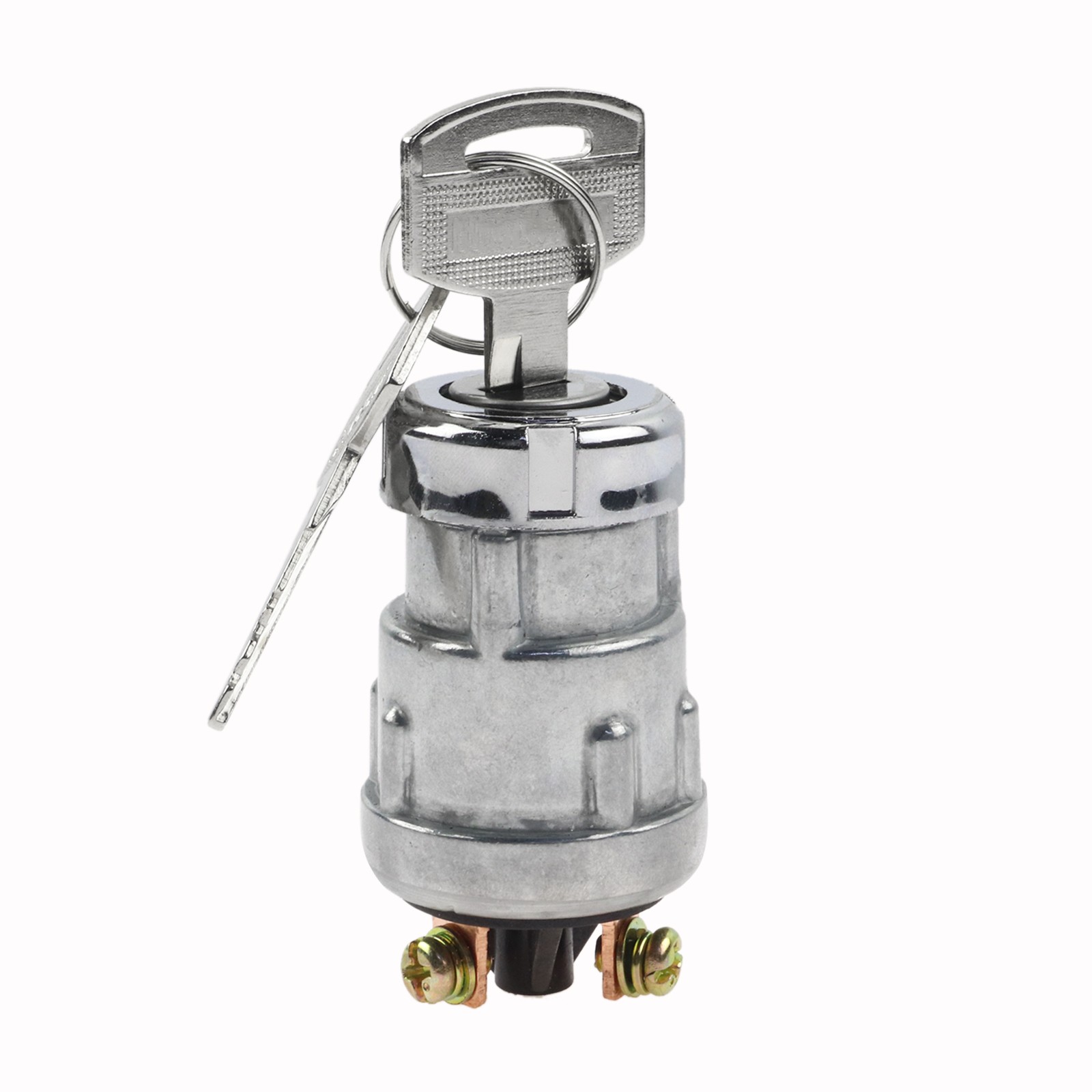 Universal 12V 3 Position Ignition Switch with 2 Keys for Truck Boat Motorcycle