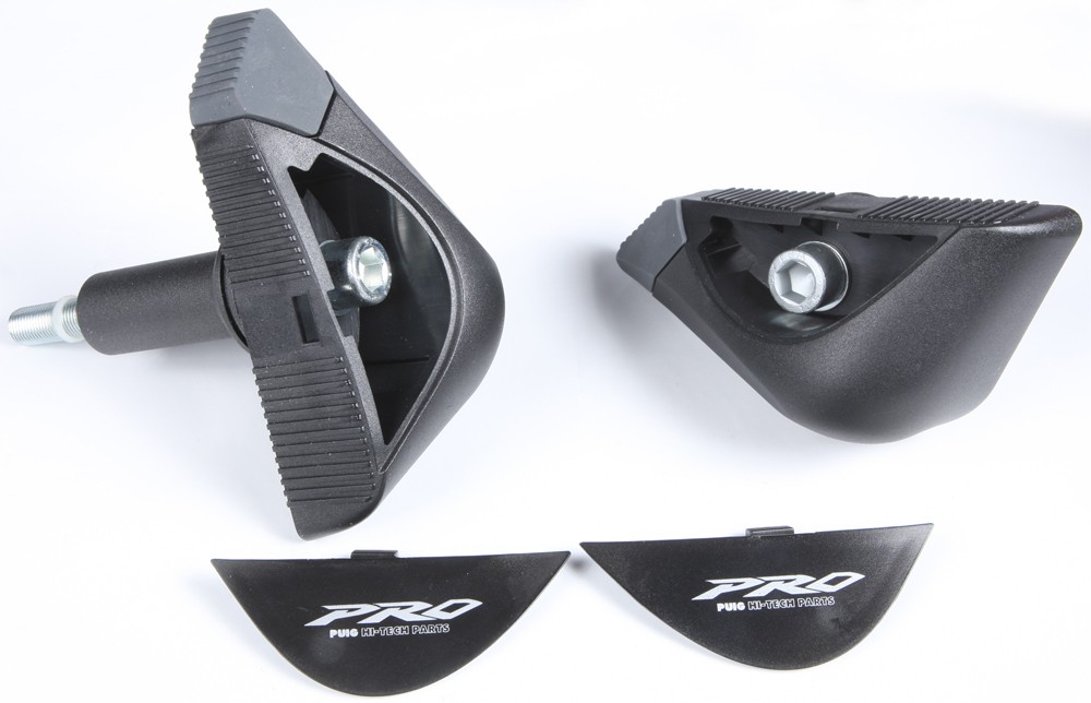 Puig 7706N Pro Frame Sliders Black Nylon 2015-2023 Yamaha YZF-R1 YZF-R1M