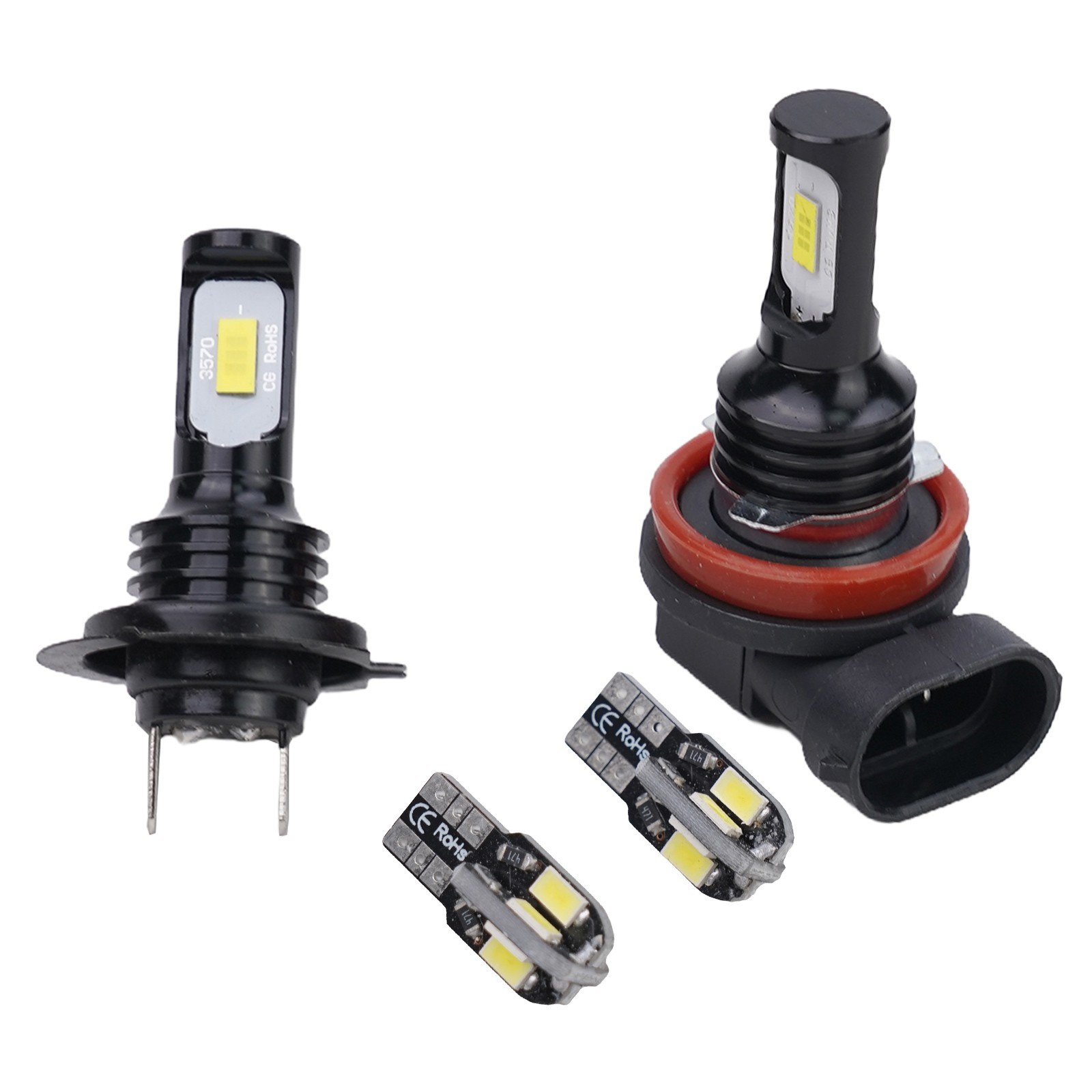 And Play LED Headlight Aluminum Profile Cool White DC 12V ~ 24V Dust Seal