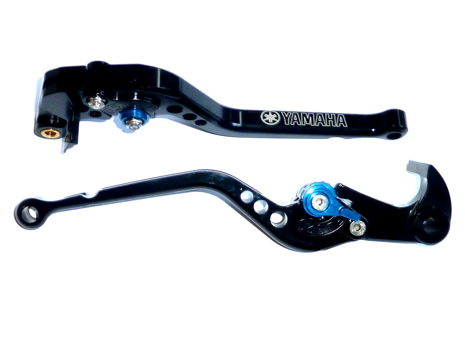 YAMAHA TRACER 900 GT 2021-2024 LONG BLACK BRAKE + CLUTCH LEVERS ROAD RACE TRACK