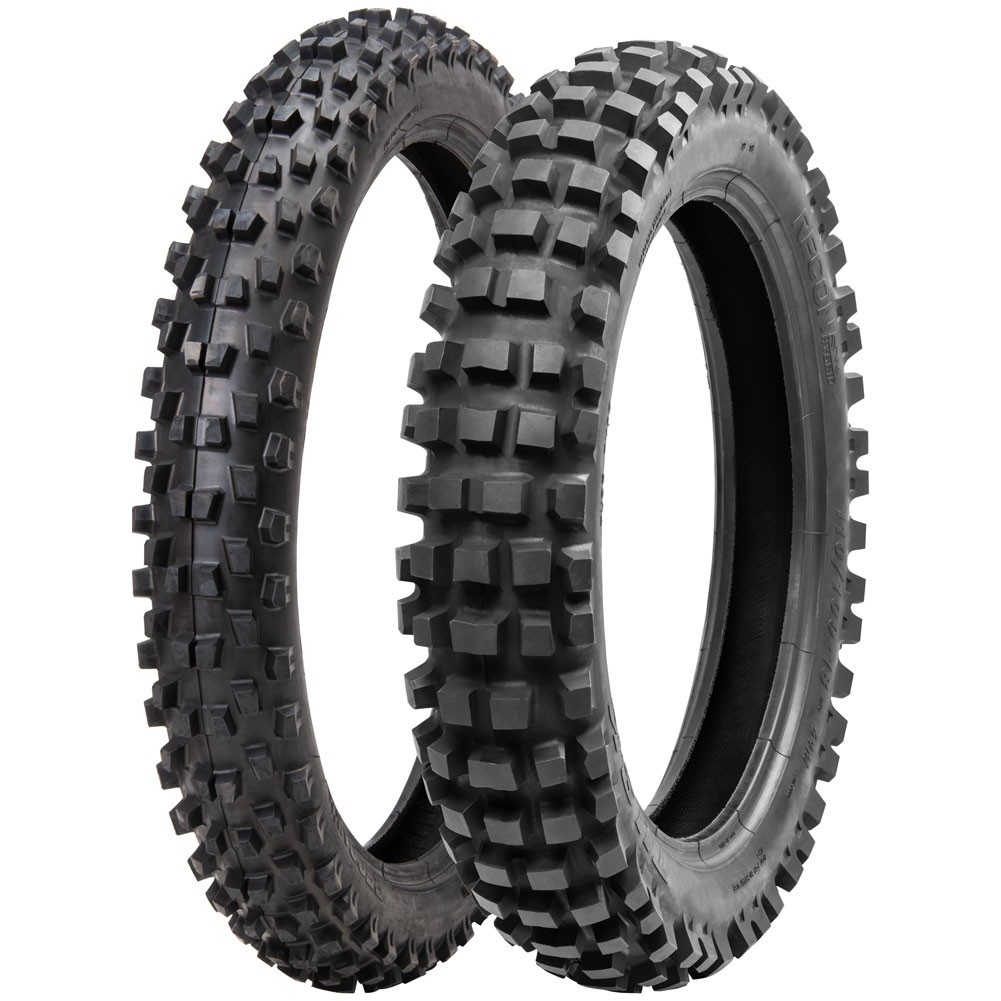 Tusk Recon Hybrid® Track/Enduro /Motocross Tire Set 70/100×19 and 90/100×16