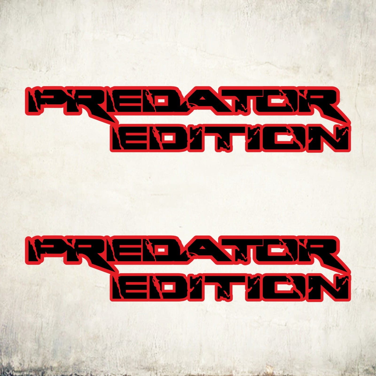 Wrap PREDATOR EDITION DECALS STICKER, SET
