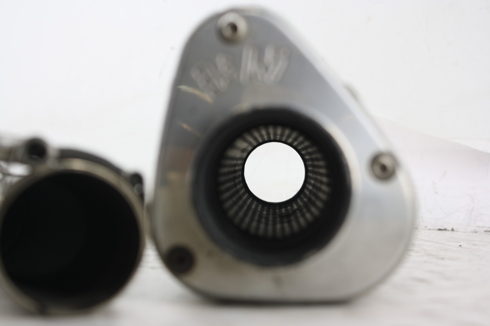 YOSHIMURA TRS CARBON FIBER EXHAUST LEFT SLIP-ON YAMAHA YZF R1 2004 2005 2006