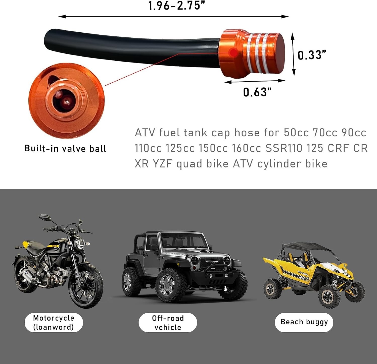 2PCS Vibrant Aluminum Gas Tank Caps – Enhance Motorcycle Ventilation and Style