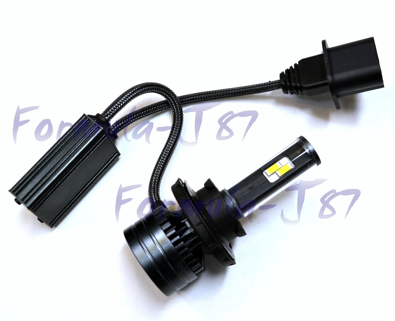 LED Kit F15 140W 9008 H13 4300K Stock Two Bulbs Headlight High Low Beam Upgrade