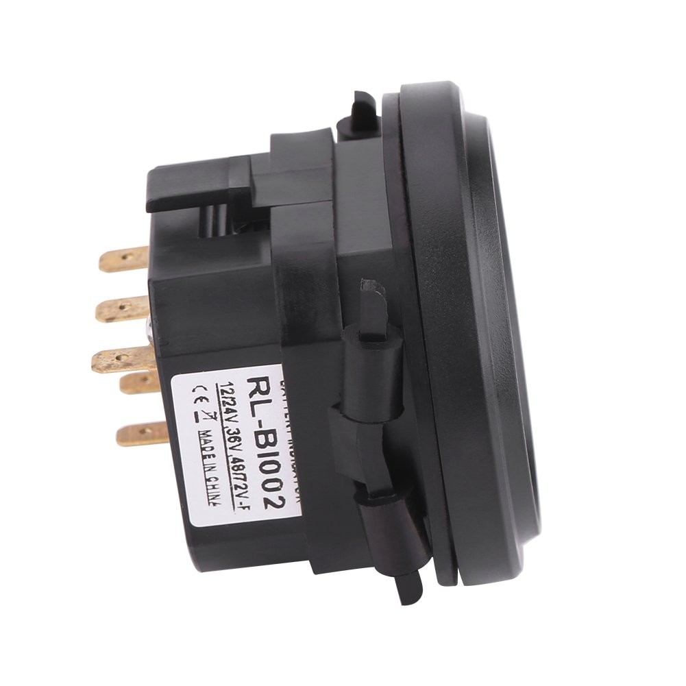 DC Battery Indicator Digital Volt Meter Compatible With 12V 24V 36V 48V 72V B…