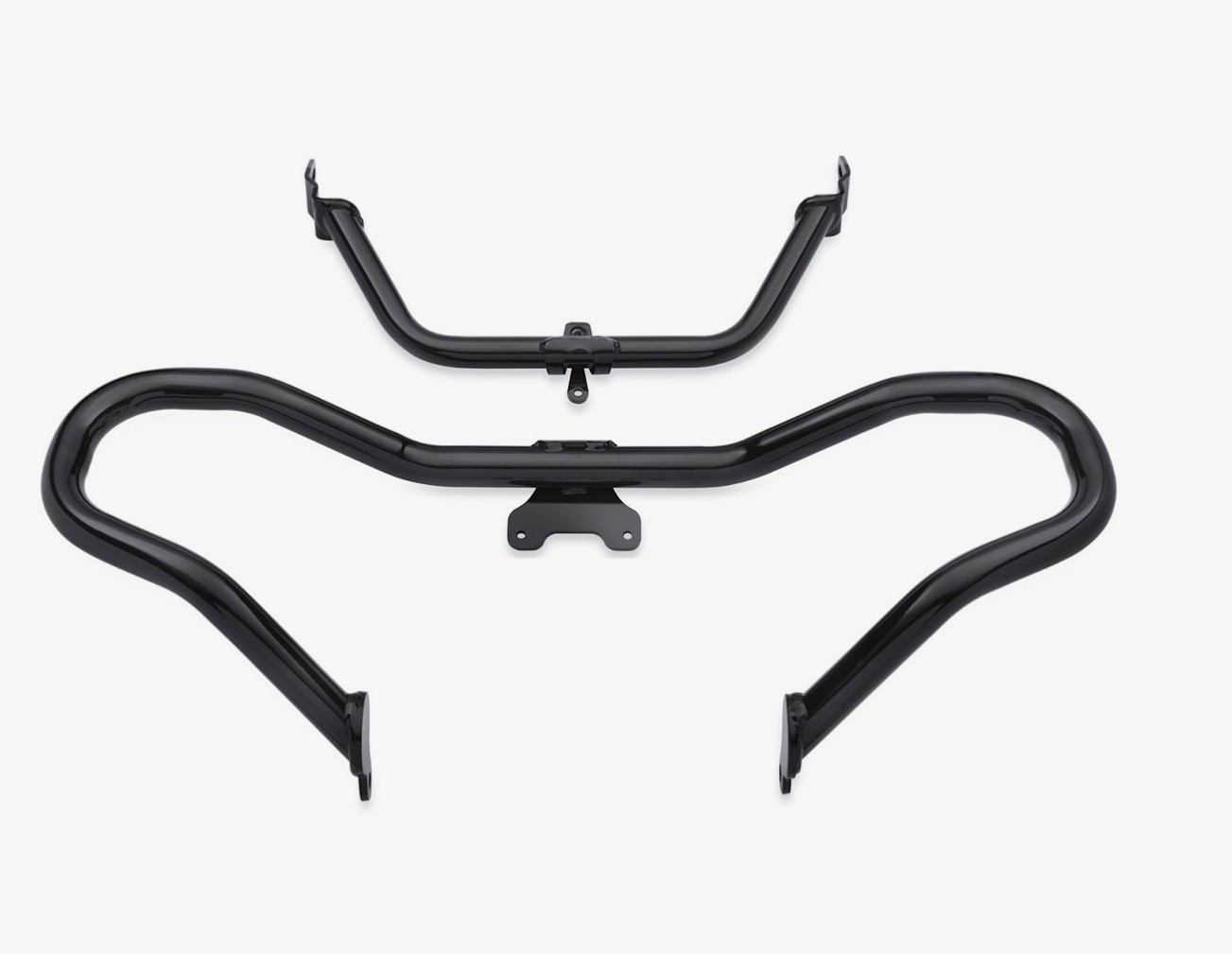 USED Harley Davidson Chopped Engine Guard, Gloss Black, Road Glide, 49000117A *