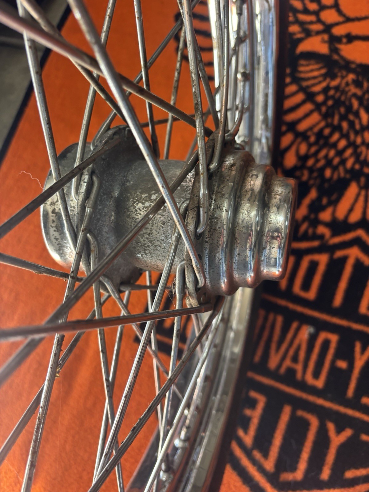 Harley Davidson / Chopper ETC 21 X 2.15 Front Wheel Spoked