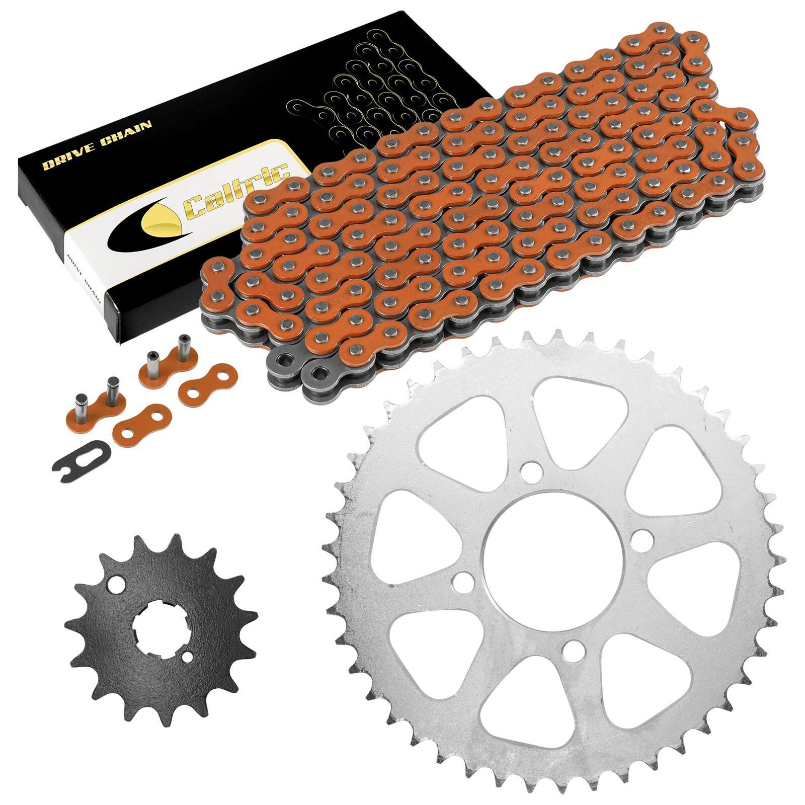 Drive Chain & Sprocket Kit fits Kawasaki KZ440 LTD 440 1980-1985