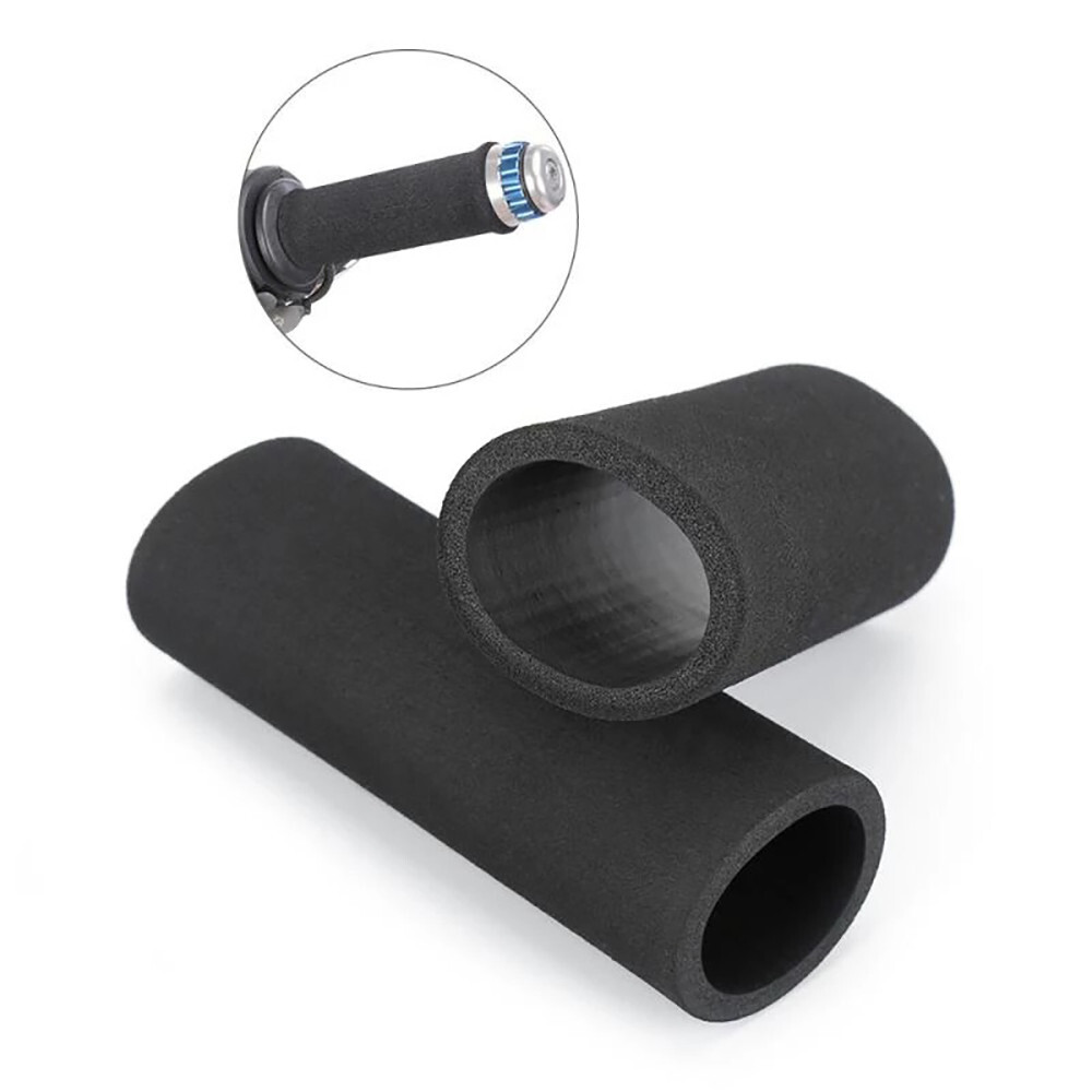 5in Grips Covers Non-slip Comfort For Motorcycle ATV UTV Handlebar Black Foam