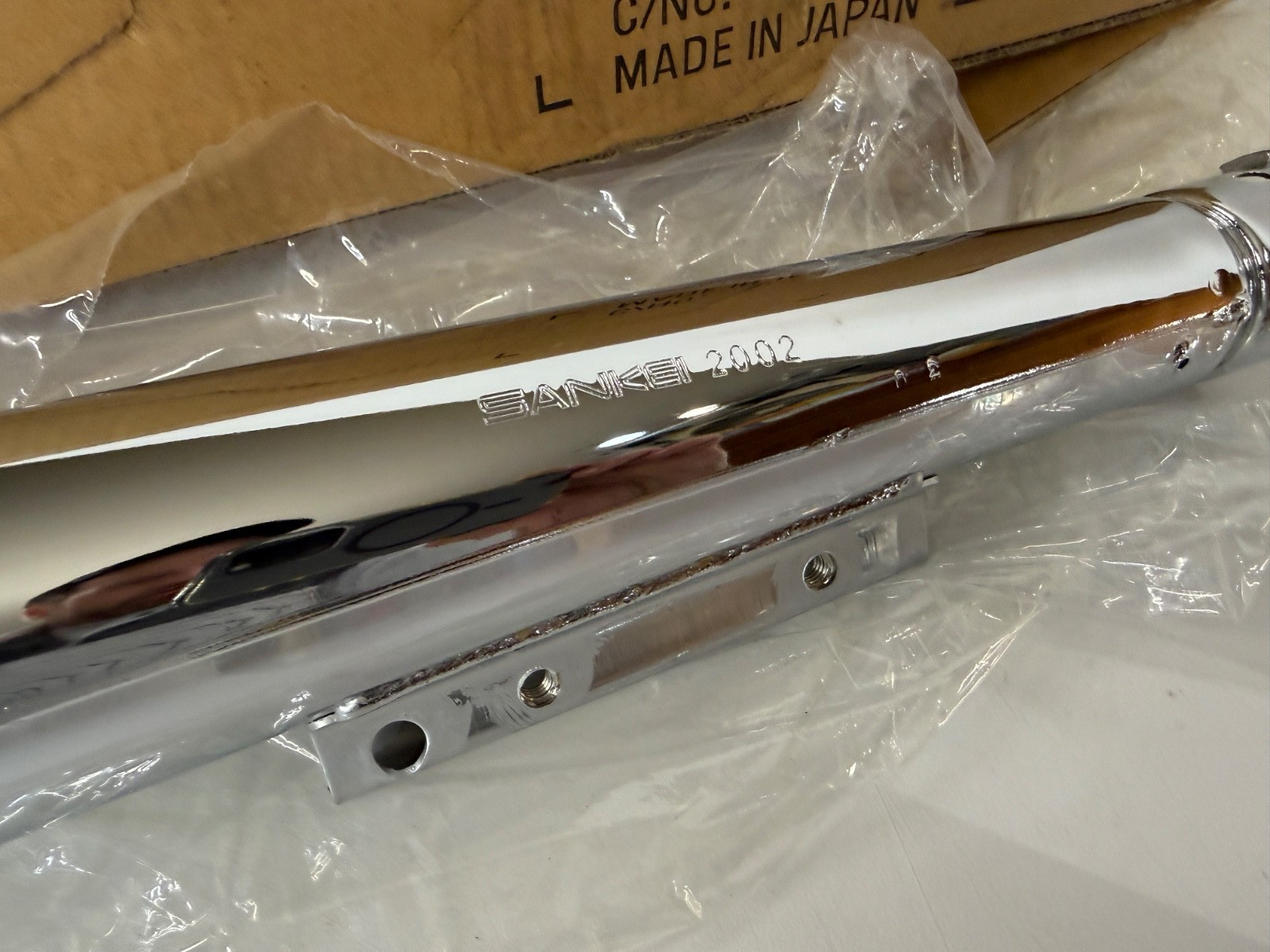 NOS Honda CB400F CB Four Supersport Exhaust Muffler 18310-377-017 OEM Genuine