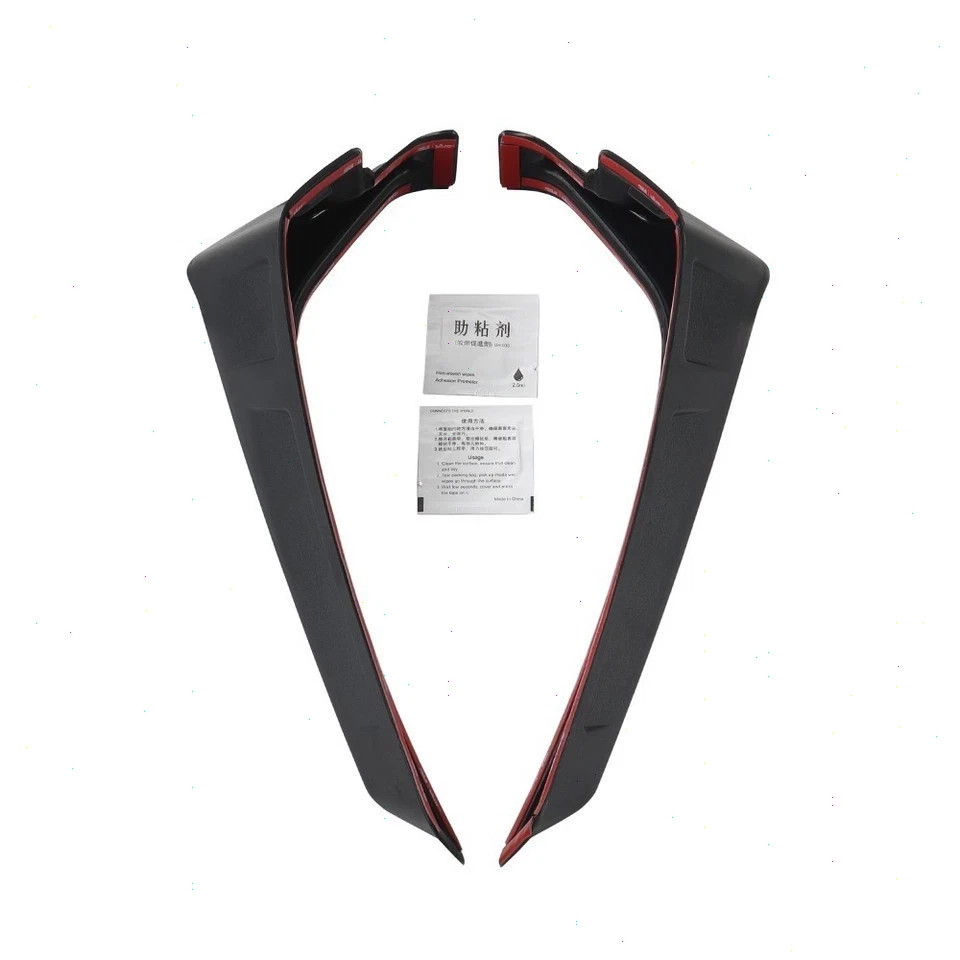 Black Fairing Side Wind Deflector For Indian Challenger Pursuit Limited 20-2025