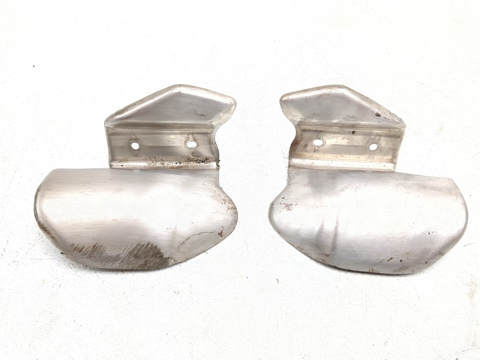 96-01 Ducati Monster 750 M750 Rear Left Right Exhaust Heat Shield Set