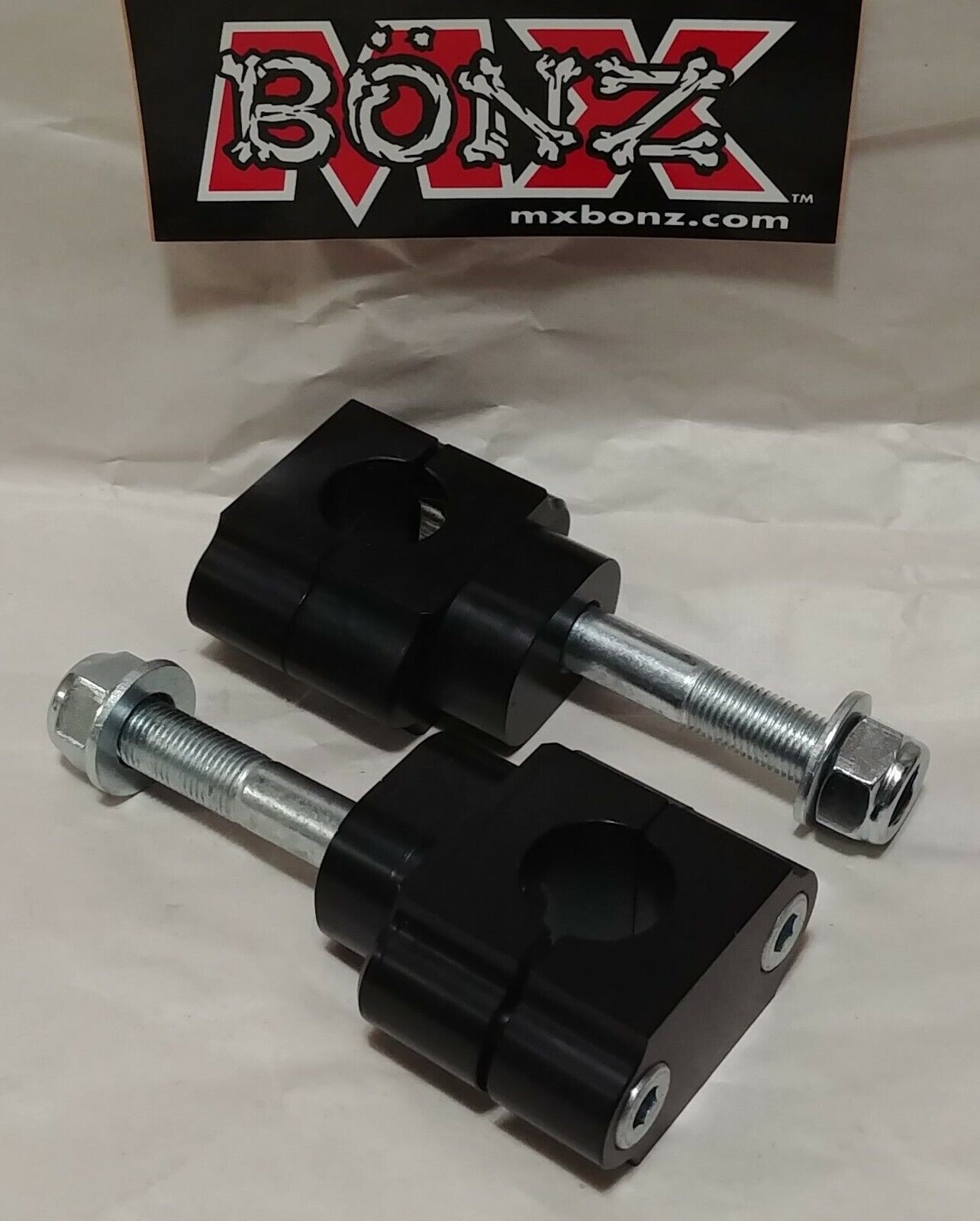 BAR MOUNTS YAMAHA YZ465 YZ490 1980-1989 22mm 7/8″ BAR CLAMPS AHRMA VINTAGE YZ