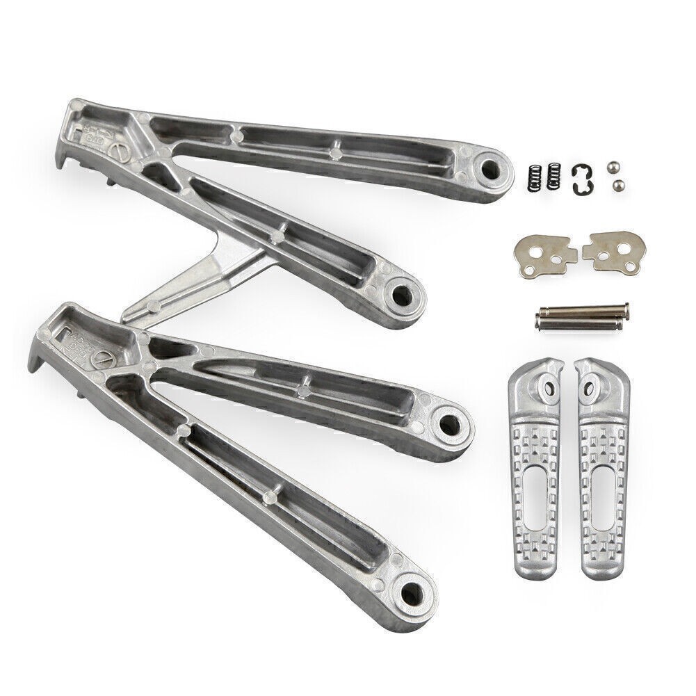 For 2005 2006 Honda CBR600RR F5 Motor Passenger Foot Pegs Footrest Brackets Rear