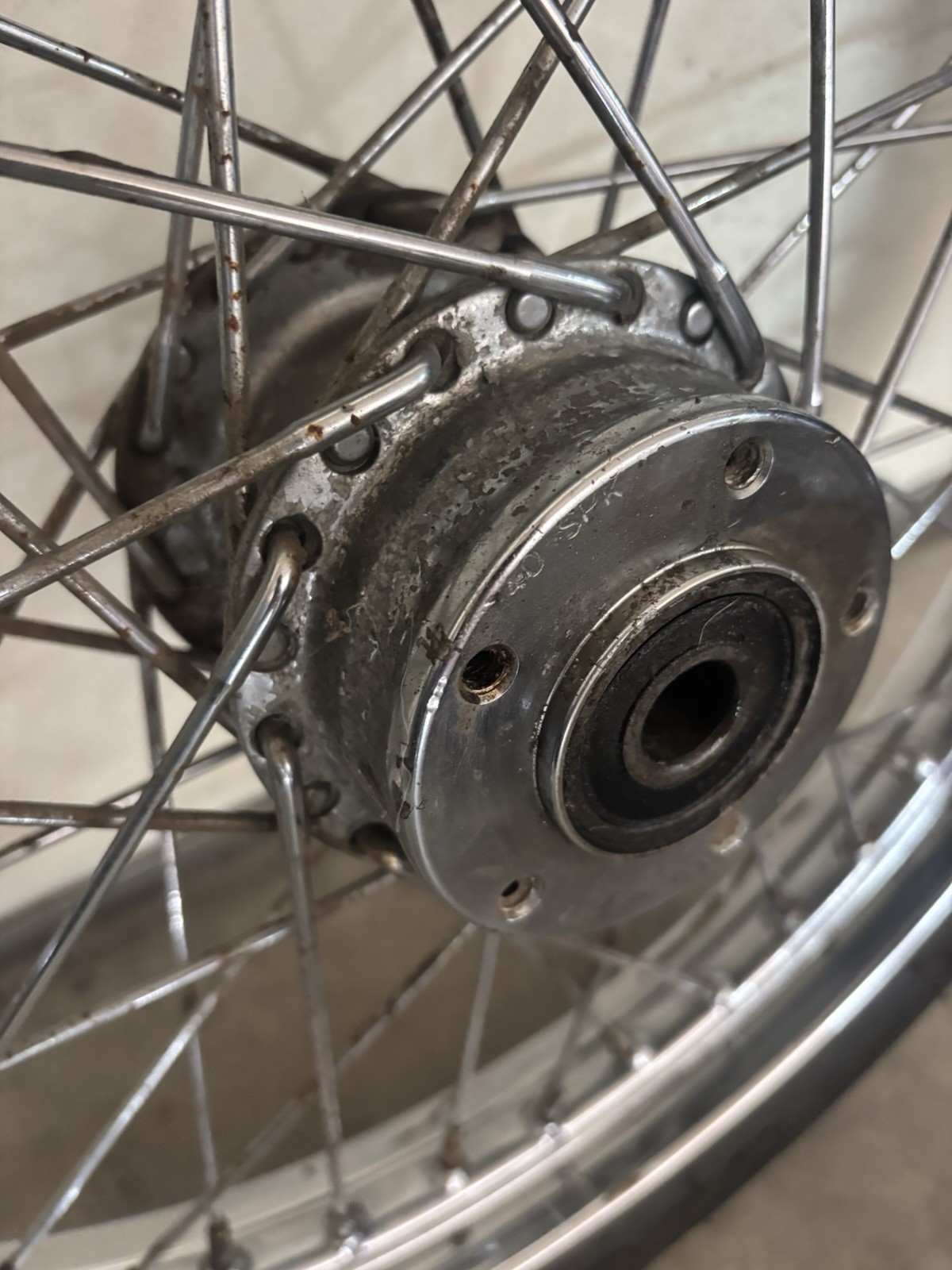 Harley Davidson / Chopper ETC 21 X 2.15 Front Wheel Spoked
