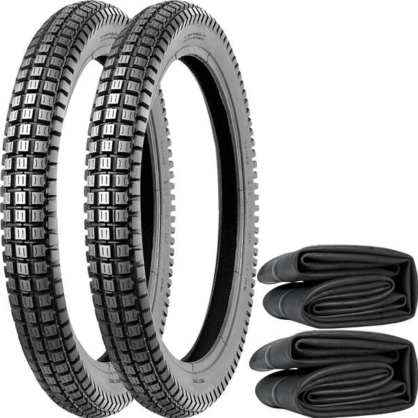 Honda CT110 CT90 TRAIL 110 90 2.75 X 17 SHINKO TIRES and TUBES