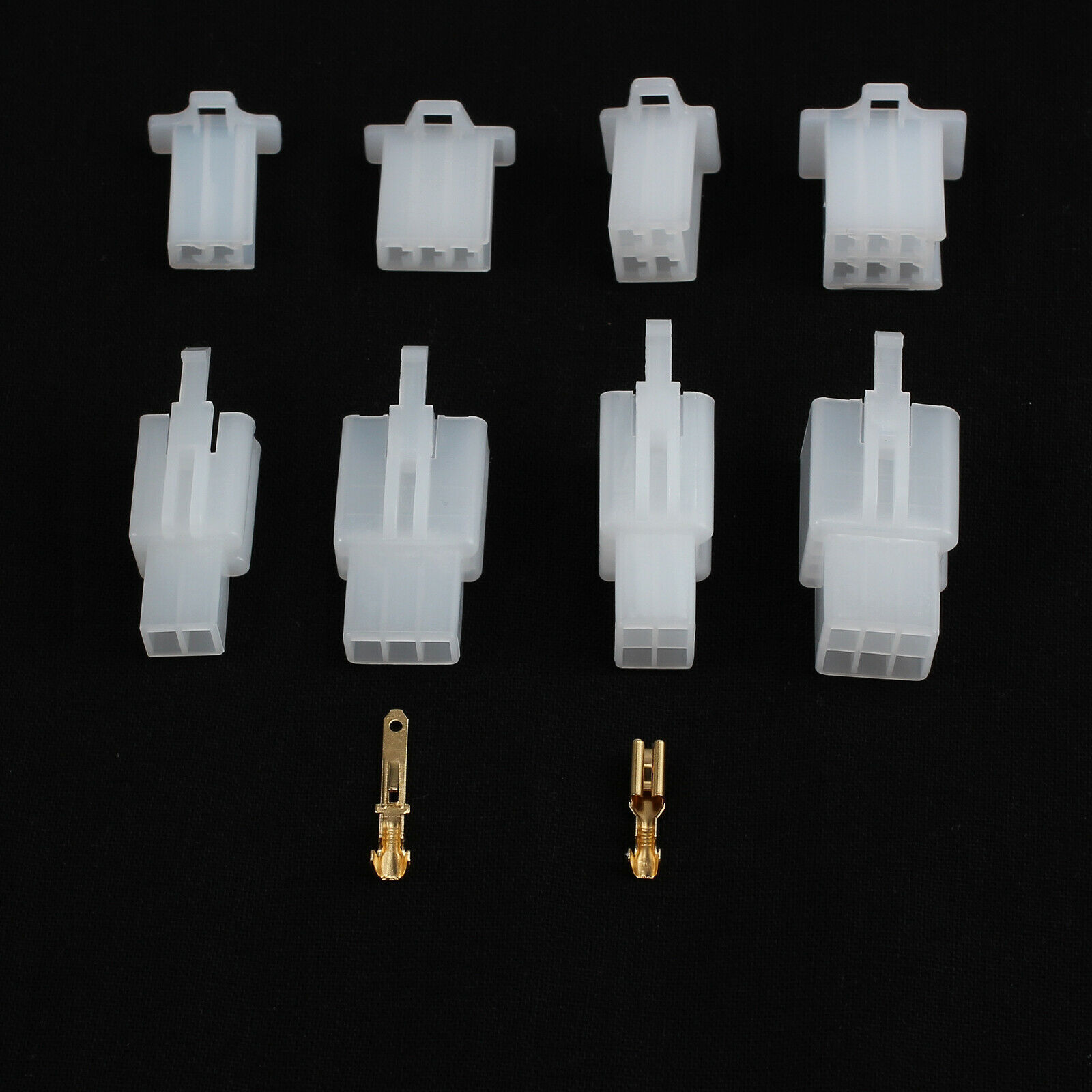 380Pcs Motorcycle Connector Wiring Loom Automotive Harness Terminal Repair Tools