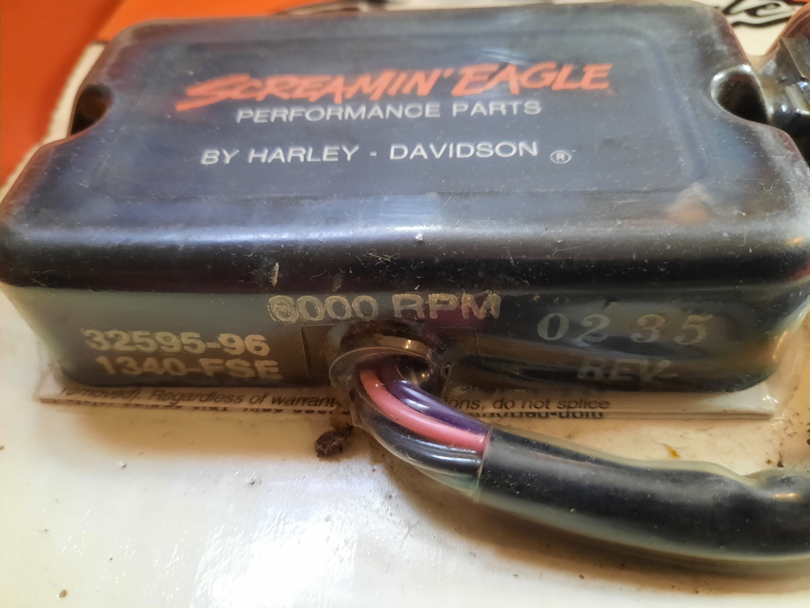 Harley Screaming Eagle Part # 32595-96 #504