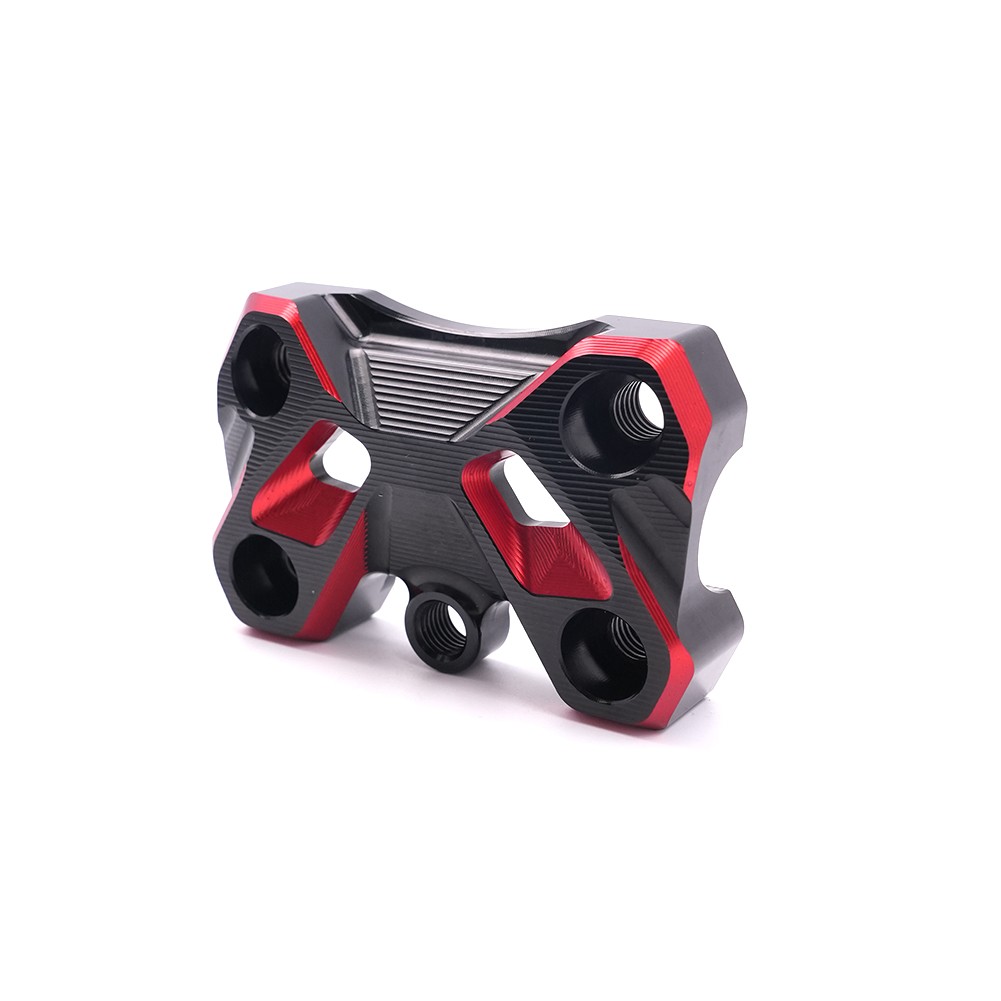 AOTWTR For ZONTES 150X Motorcycle CNC Handlebar Riser Mount Clamp Top Cover