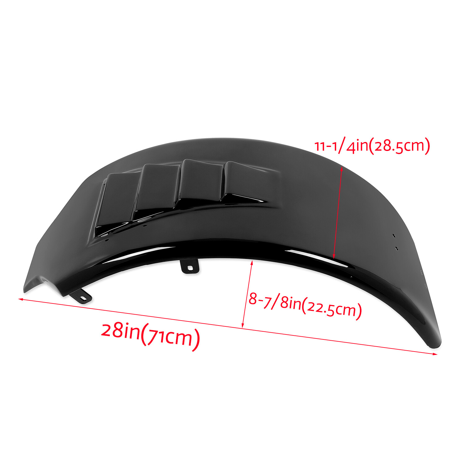 Black Rear Fender For Polaris Slingshot Base SL SE 2015-2018 2019 Hugger style