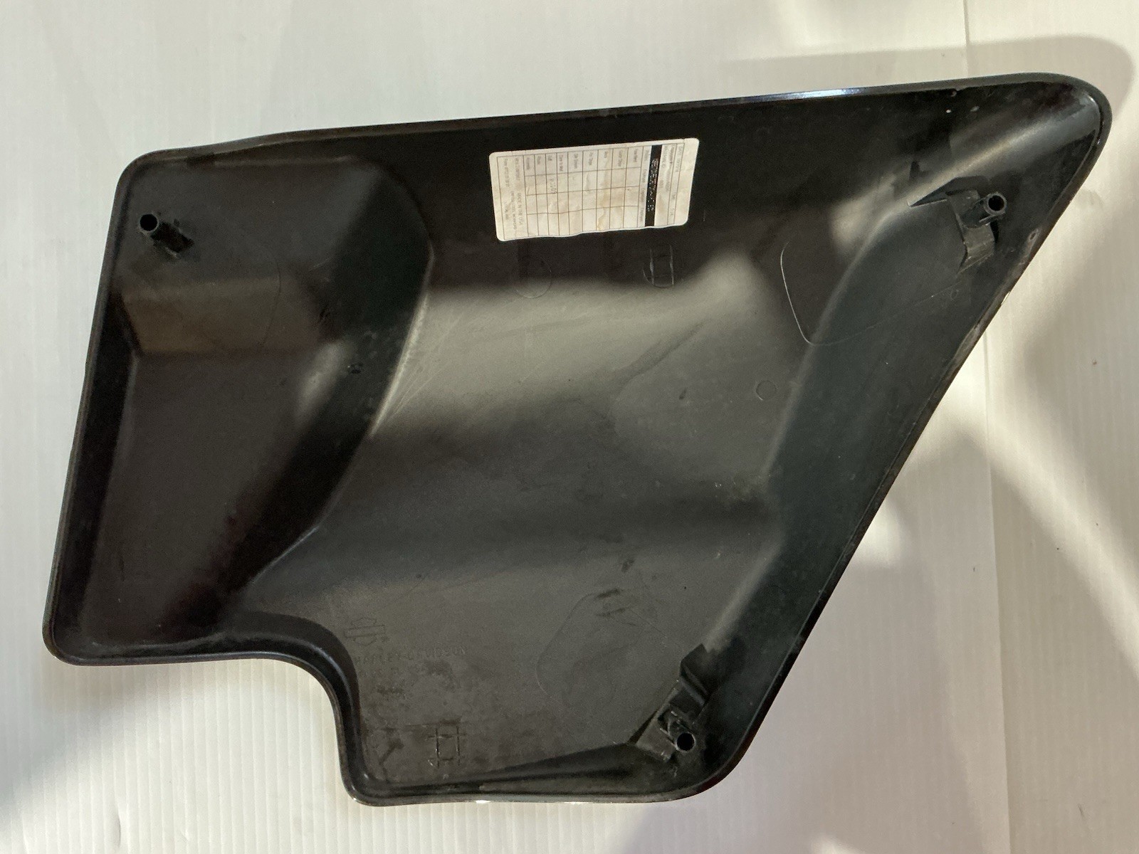 OEM Harley-Davidson Black Left & Right side cover set for touring bikes