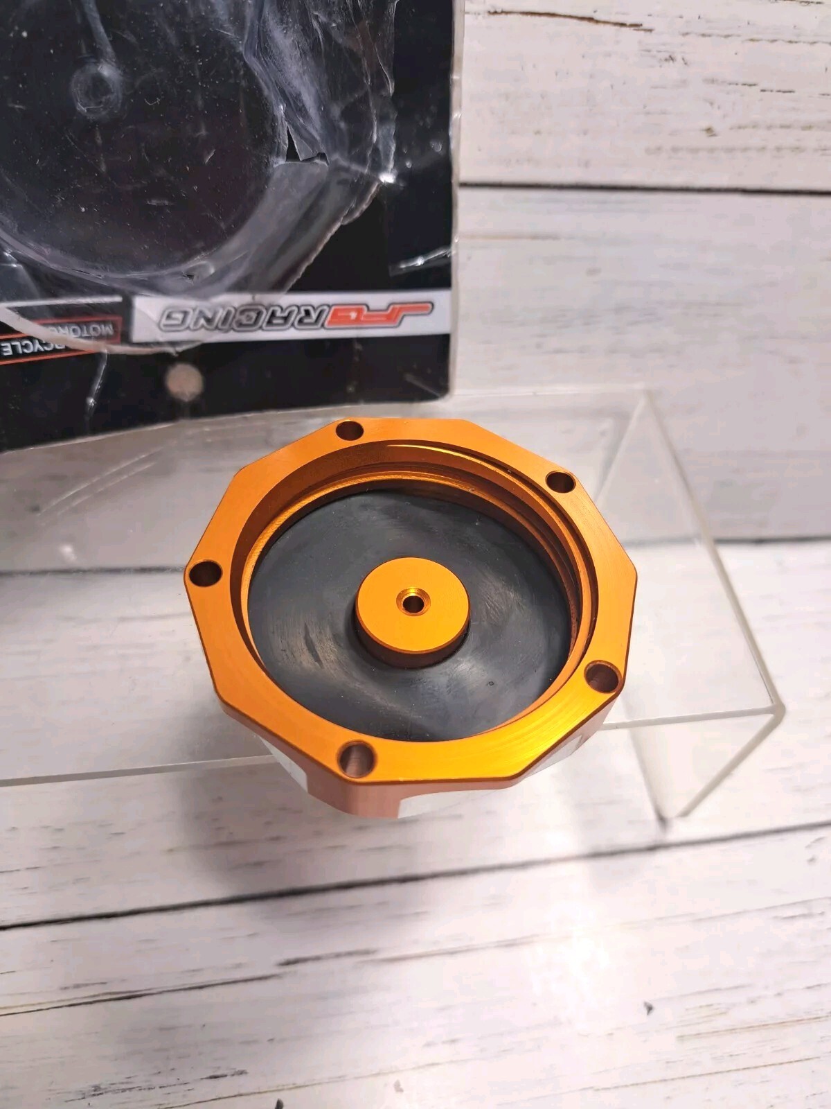 JFG RACING Billet Gas Fuel Tank Cap Cover EXC MXC SX PRO LC4 EGS 50 85 Missing H