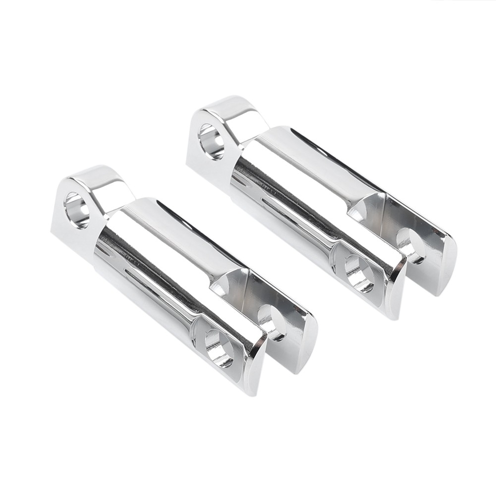 2pcs Male Mount Foot Peg Extensions For Harley Sportster Softail Dyna Touring