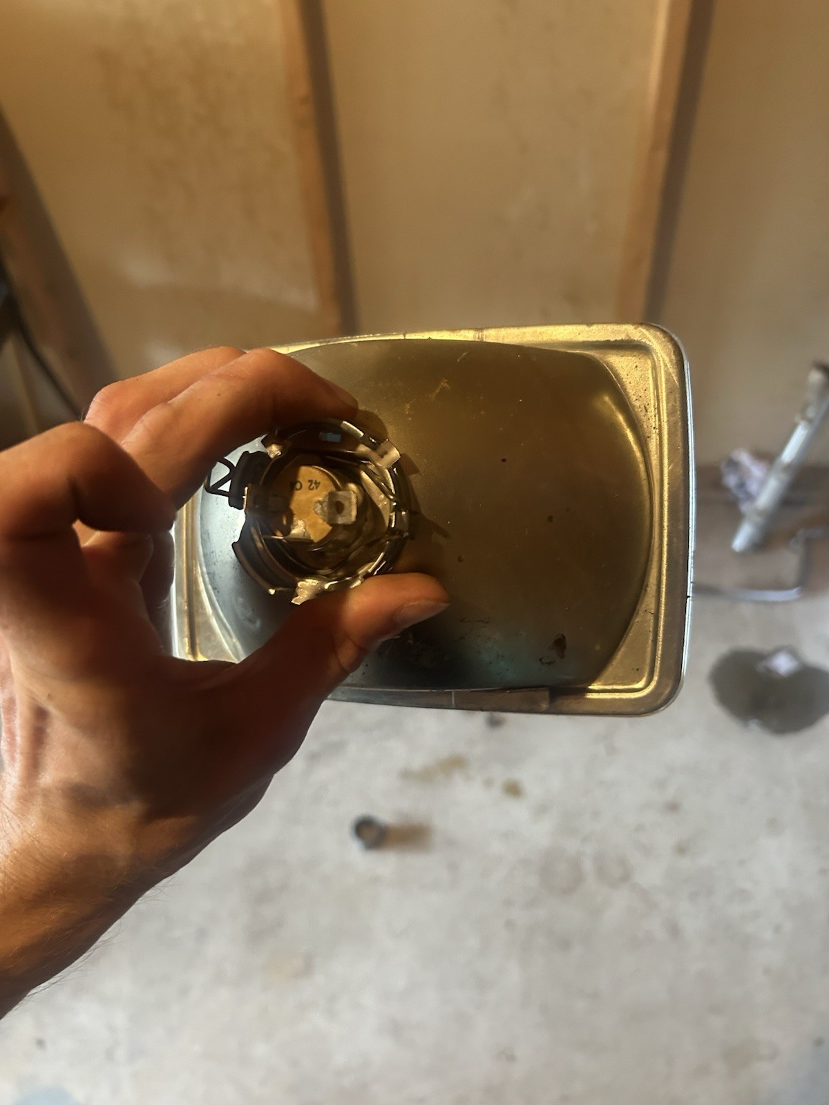 83 HONDA MAGNA VF1100C V65 Complete Rectangular Headlight Works