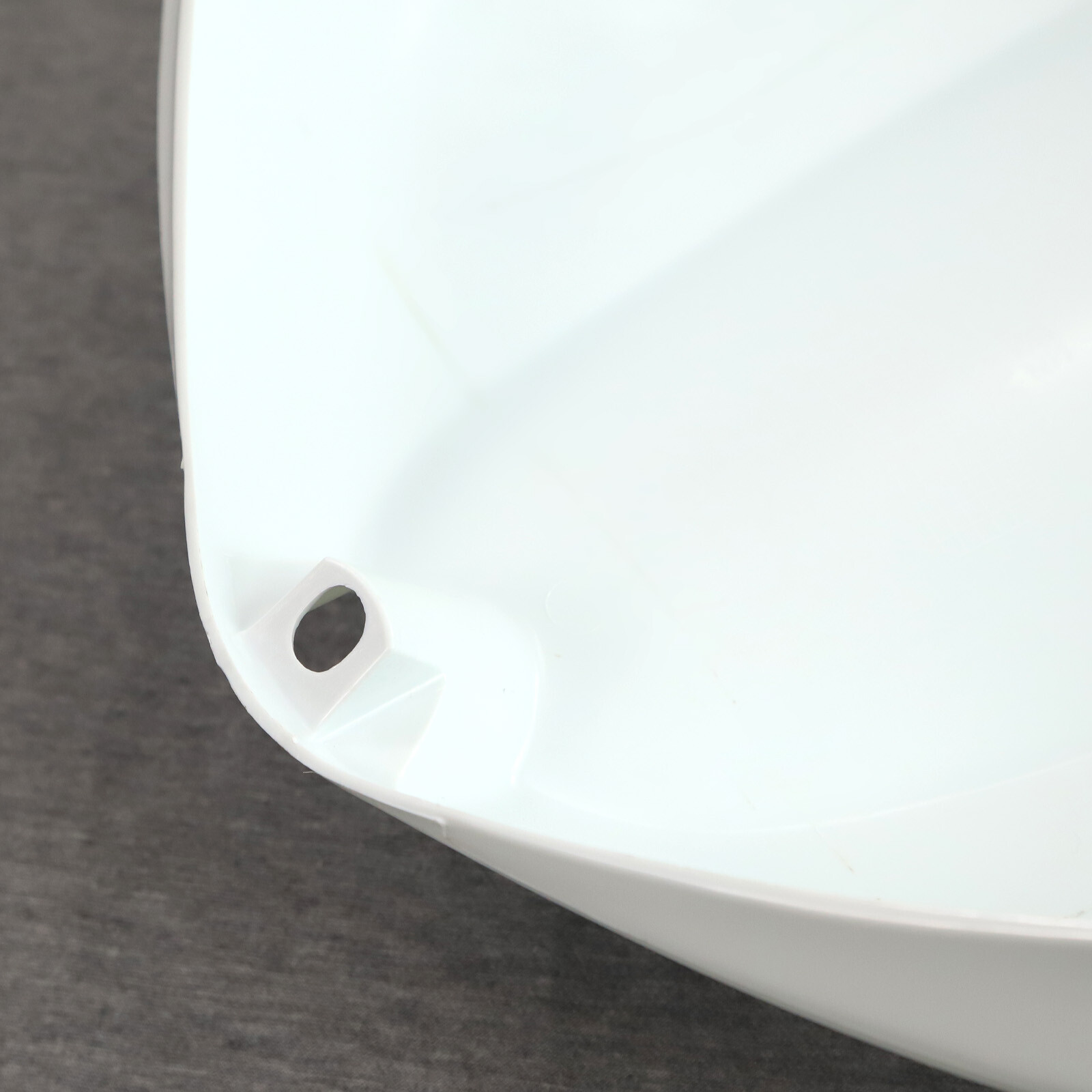 Unpainted White ABS Injection Molded Gas Tank Cover For Yamaha YZF R6 2008-2016