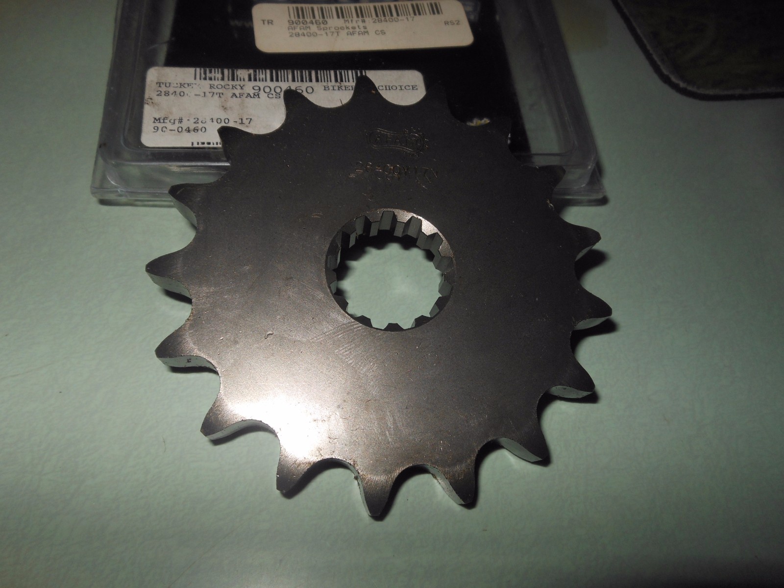 NEW AFAM Steel Front Sprocket – 530 Pitch 17 Teeth Suzi/Kawa # 28400-17T