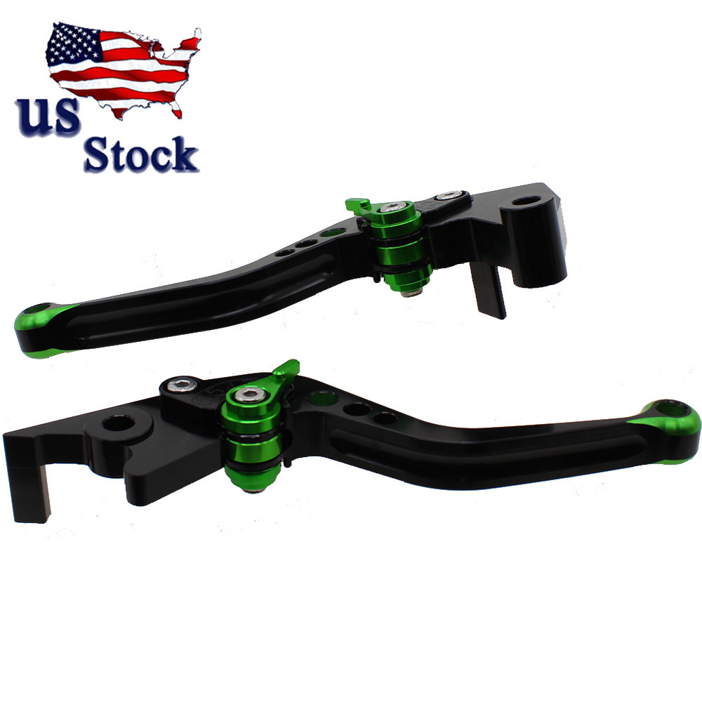 CNC Mix Color Brake Clutch Levers Adjust For Kawasaki Z750 2007-2012 2008 2009