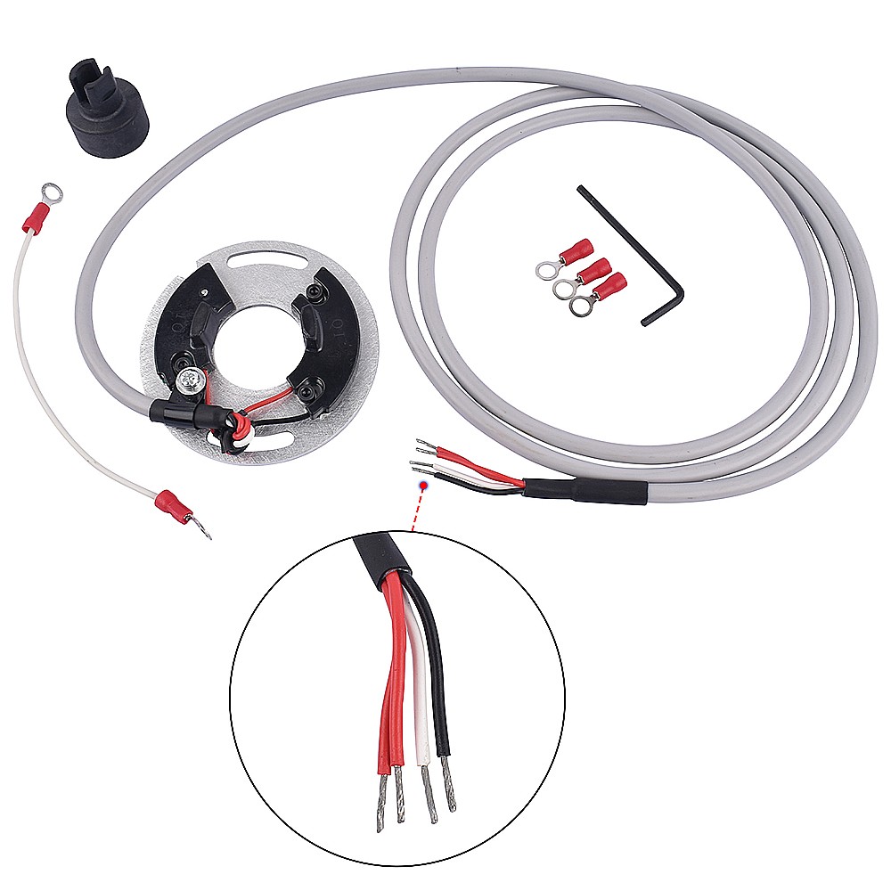 For Harley Bad Boy Fatboy Electronic Ignition System Single Fire Plastic & Metal