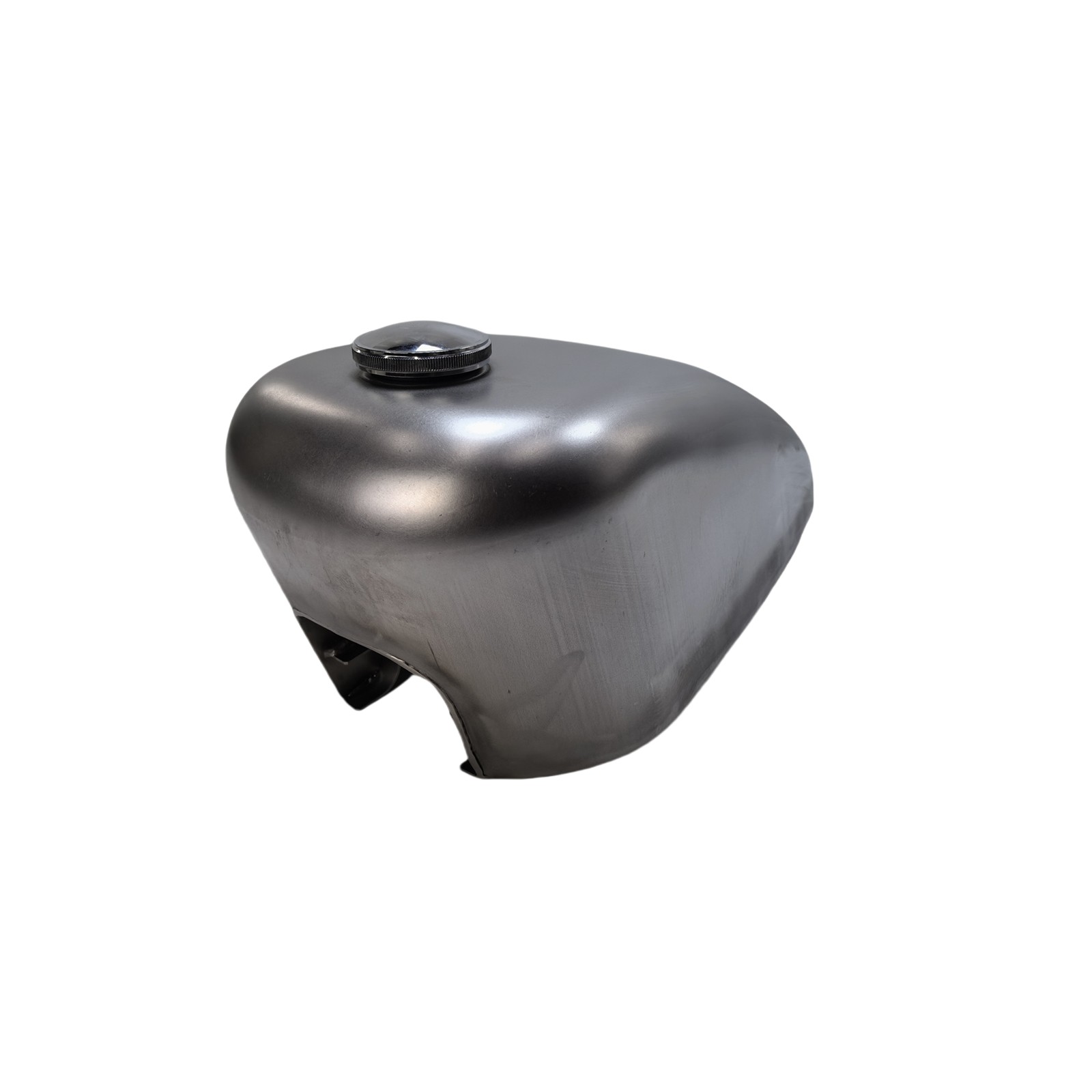 Unpainted Silver Petrol Fuel Tank W/ Oil Cap Fit For HONDA CB400SS 2001-2008 8L