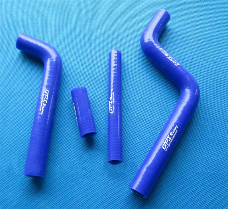 Blue coolant silicone radiator hose/Pipes for 2002 2003 2004 Yamaha YZ125 YZ 125