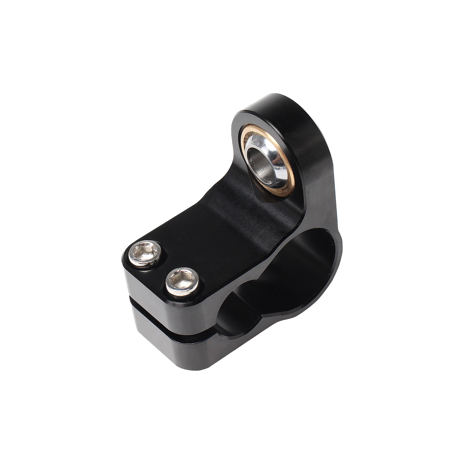 For Ohlins 2-tube Steering Damper Clamp Steering Stabilizer Mount Clip Black