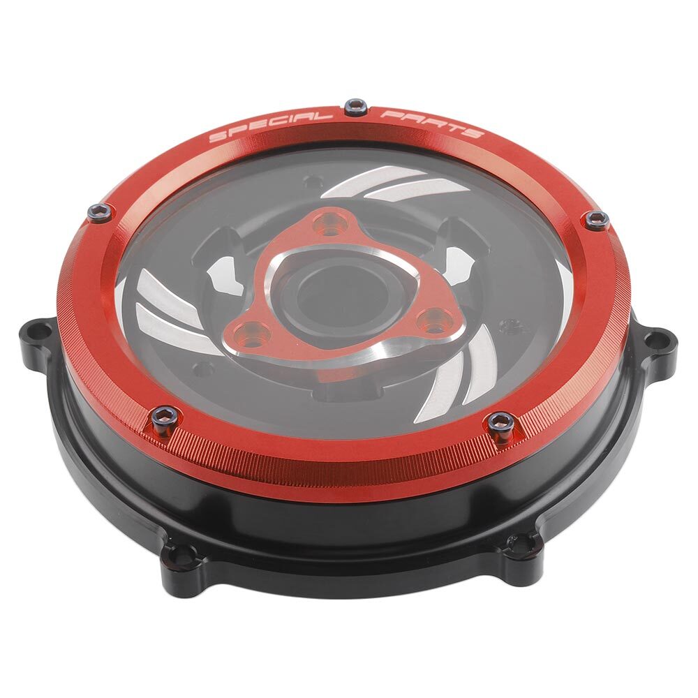 CNC Racing Clear Clutch Cover & Spring Retainer Kit For Ducati Multistrada V4 S