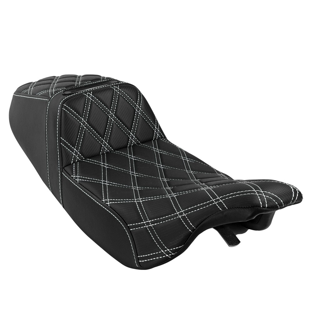 Diamond Thicker Comfortable Step Up Seat For Harely Electra / Road Glide 1997-07