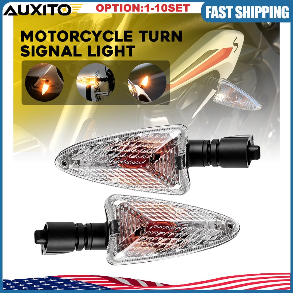 Motorcycle Amber Turn Signals Indicator Lights Blinker For Triumph Daytona 2-20X