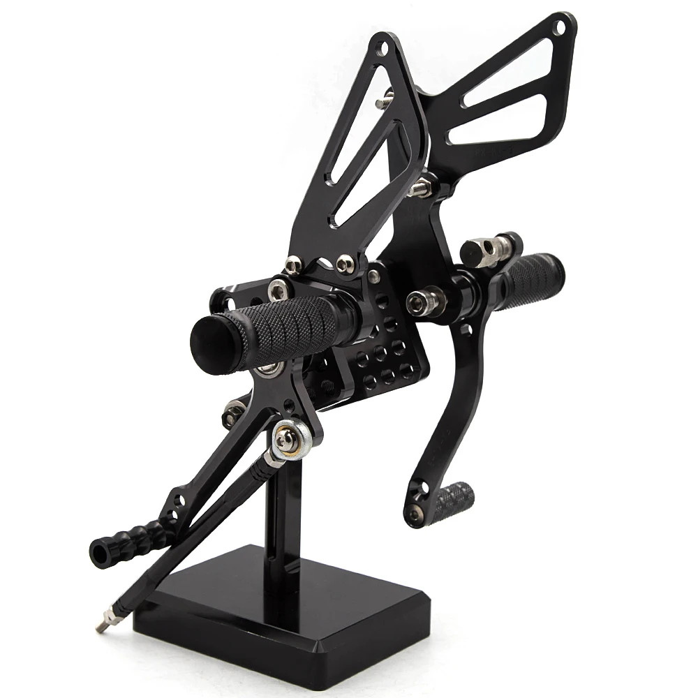 CNC Adjustable Rearset Footpegs for Suzuki GSXR 600 750 SV650 SV1000 Motorcycle