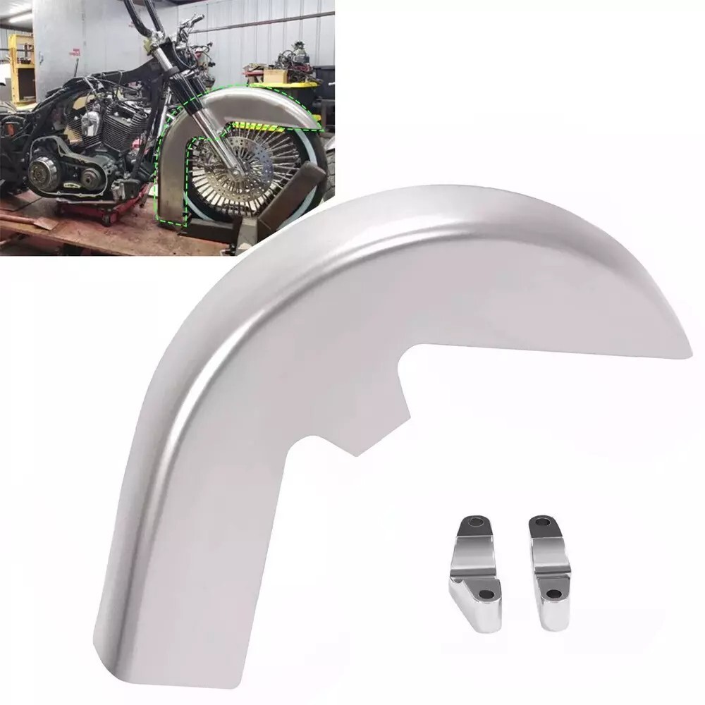 For Harley Touring Bagger Softail Models 23″ Wrap Front Fender Wheel Steel