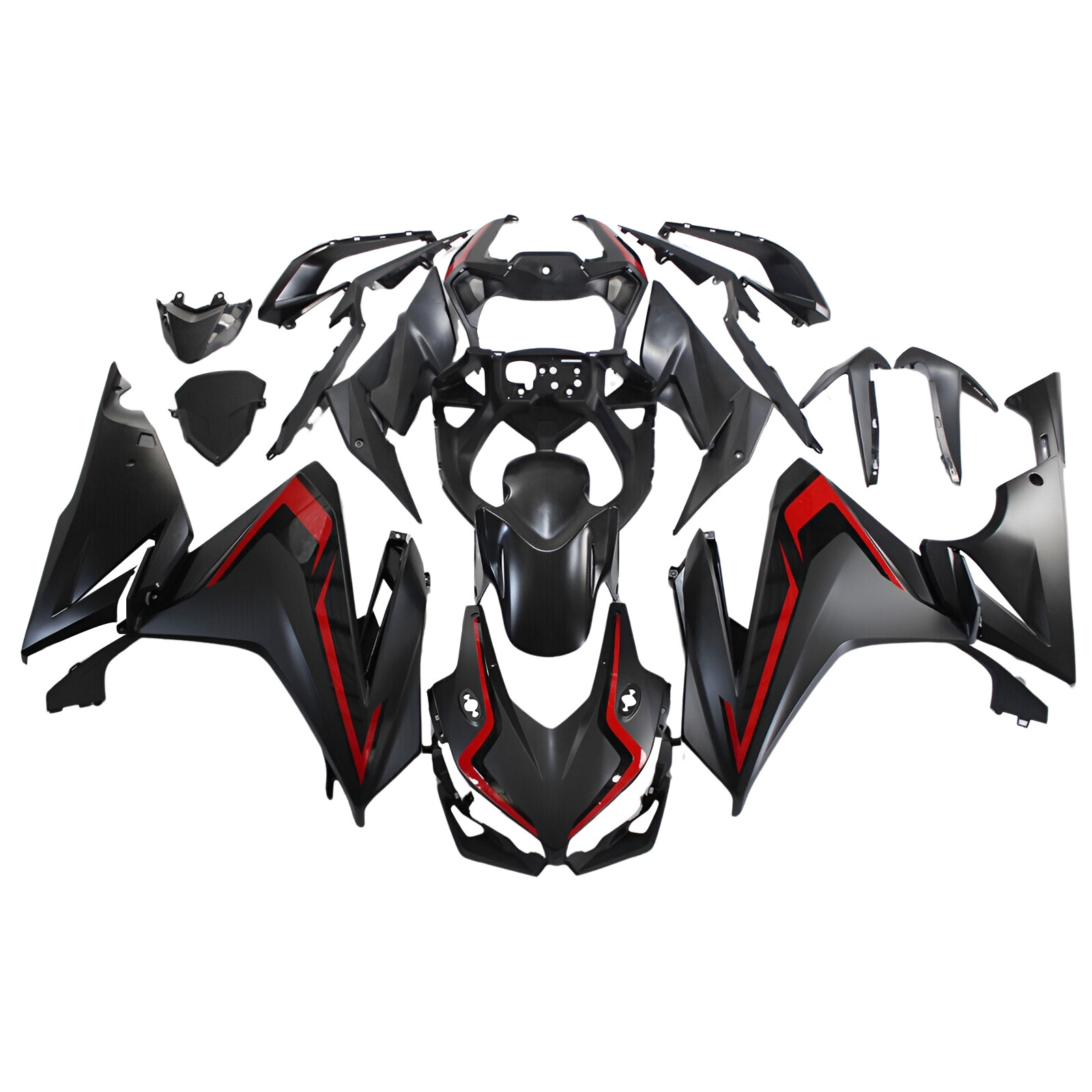 Red Black Fairing Kit for Honda CBR500R 2019 2020 2021 ABS Injection Bodywork