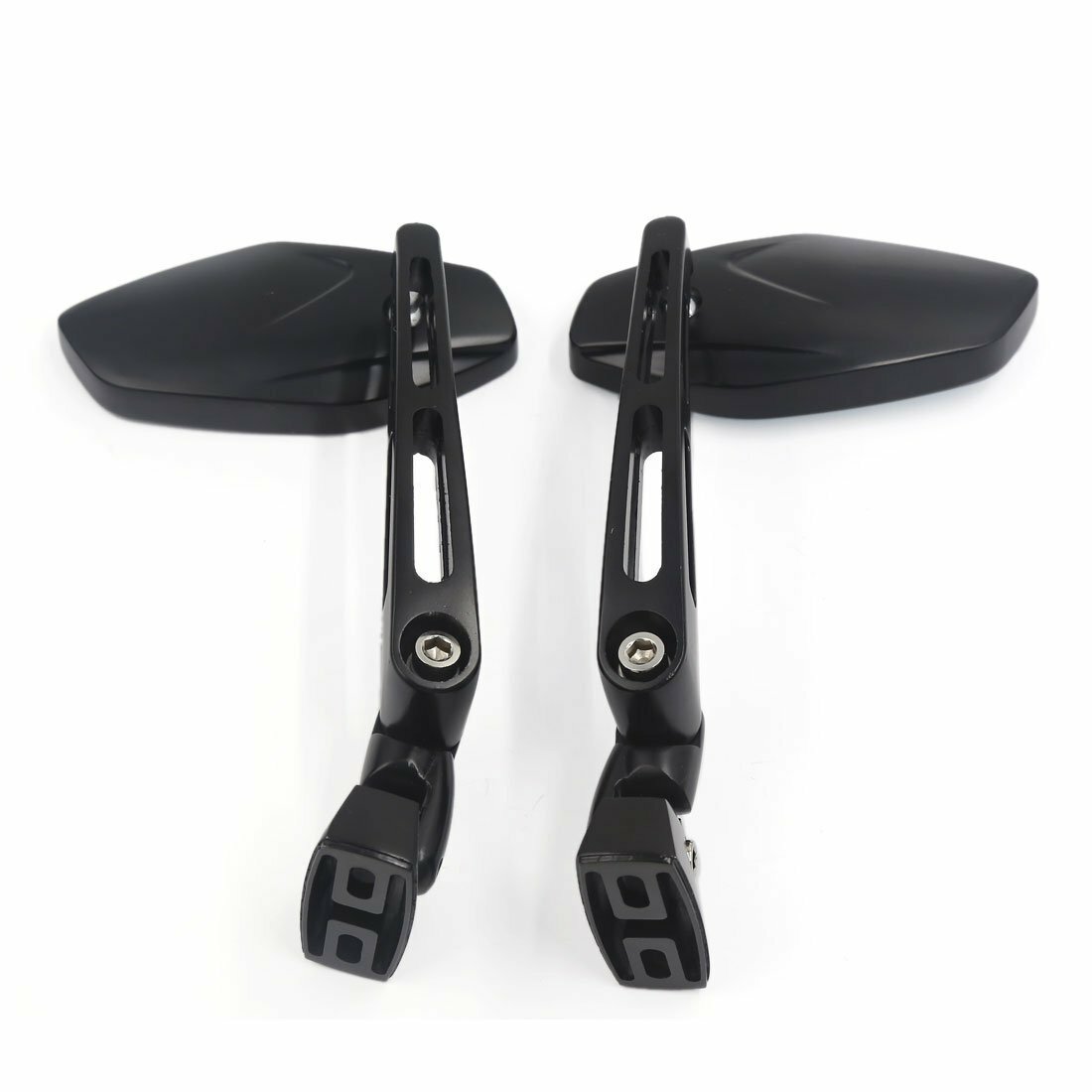 Honda CBR600F4i Mirrors 2001 2002 2003 2004 2005 2006 Black Convex adjustable