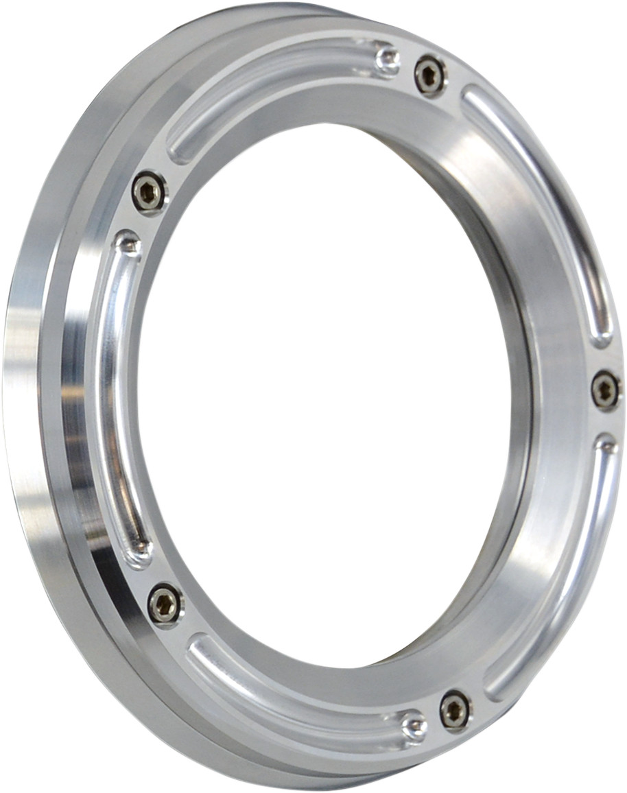 Trask Raw Assault See Through 5 Hole Derby Cover 16-20 Harley Touring FLHX FLHR