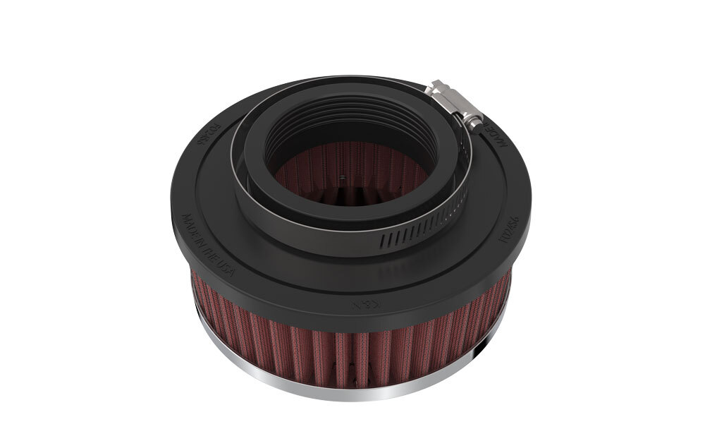 K&N RC-0850 Universal Clamp-On Air Filter