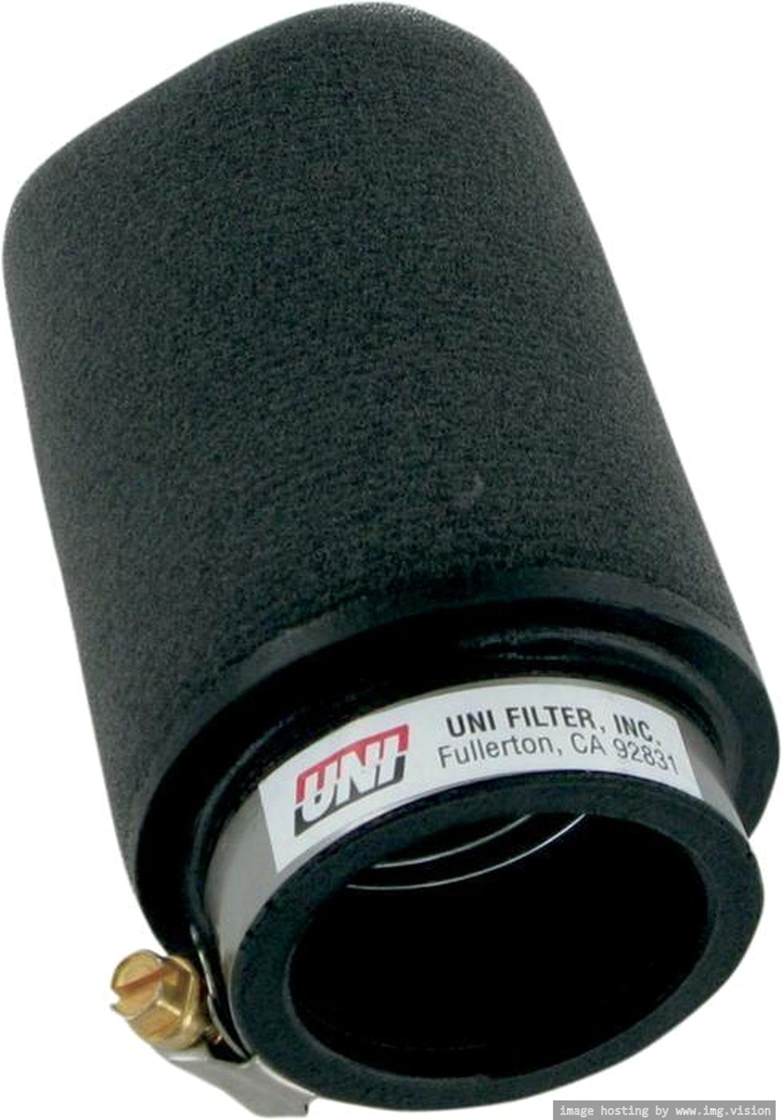 Uni Universal Clamp-On Pod Air Filter Straight 1-3/4″ ID x 4″ L MADE IN USA NEW